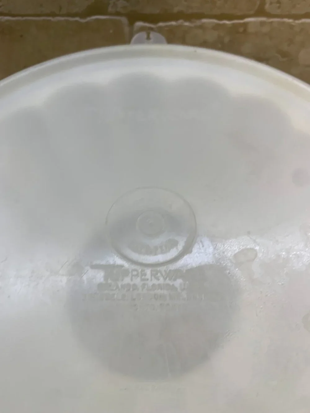 Vintage Tupperware Classic Jel-N-Serve Mold, #616 Flower
